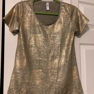 LuLaRoe Gold Elegant T